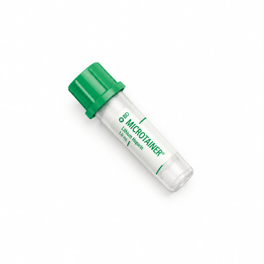 BD Microtainer® Blood Collection Tube, Lithium Heparin, 200-400µl, 365965