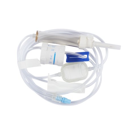BD Primary IV Administration Set Carefusion Gravity 1 Port 15 Drops / mL Drip Rate Without Filter 74 Inch Tubing Solution - Case of 50, MFS137