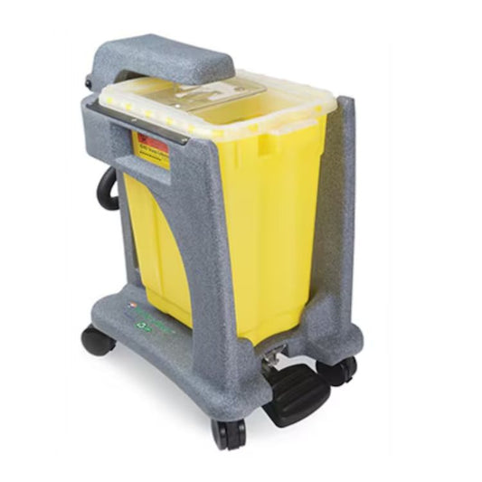BD Recykleen™ Trolley, Foot-Operated, for 9GL Slide Top Sharps Collector, 305091