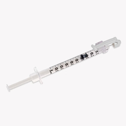 BD Syringe SafetyGlide 1 mL with Needle 27G x 3/8" ID, 303327