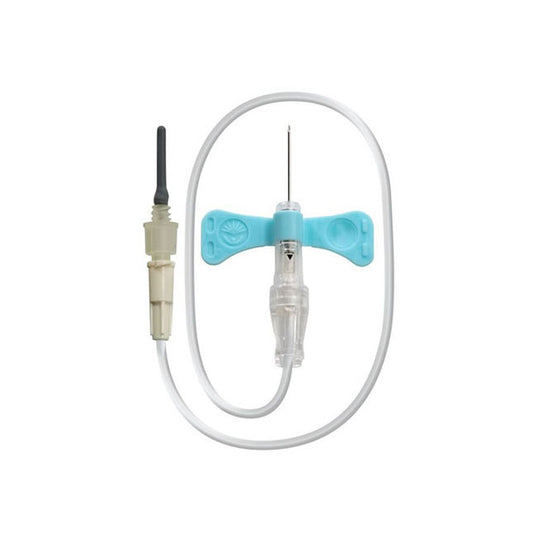 BD Vacutainer® Blood Collection Set, Push Button with L12" Tubing, L0.75"x 23GA, Light Blue, 367324