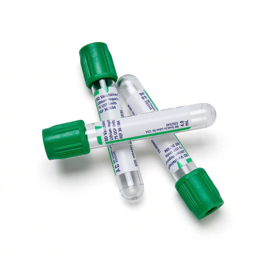 BD Vacutainer® Plus Plasma Tube, 75USP unit Lithium Heparin, 4mL, L75mm, OD 13mm, 367884