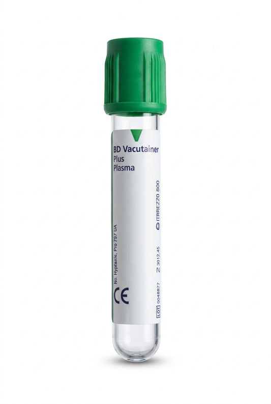 BD Vacutainer® Plus Plasma Tube, Sodium heparin, L100mm, 16mm, 10mL, 367874