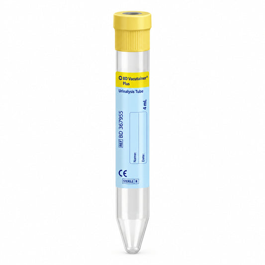 BD Vacutainer® Plus Urinalysis Tube, OD 16mm, 8mL, 364980