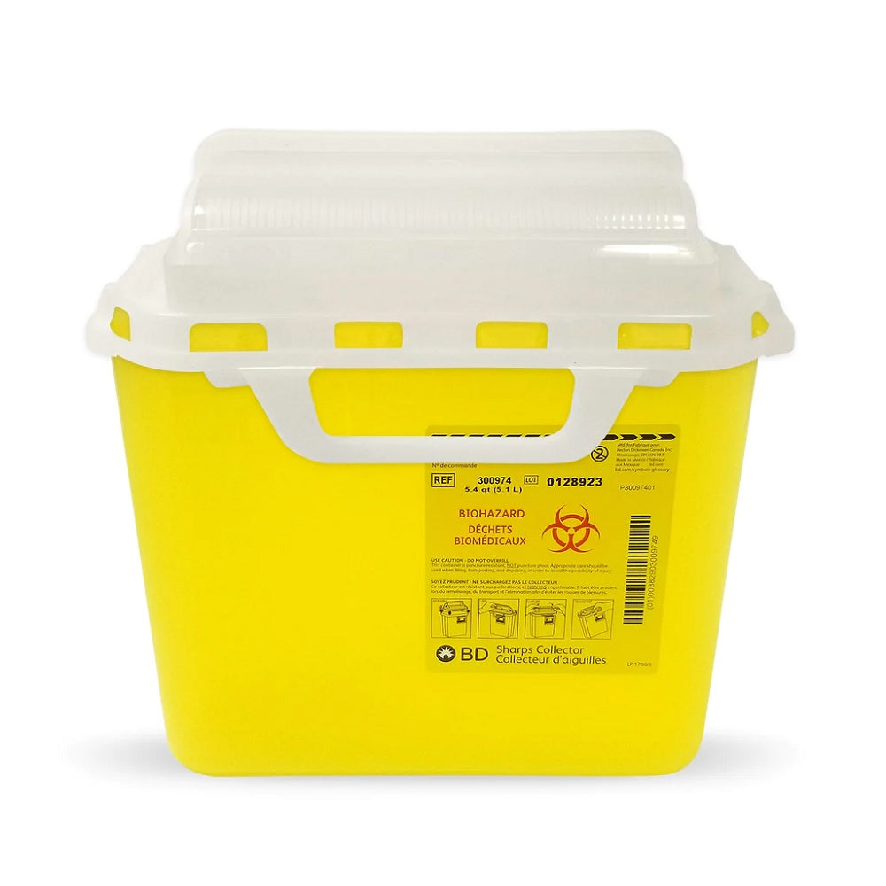 BD 5.1L Sharps Collector Next Gen with Horizontal Entry - 300974