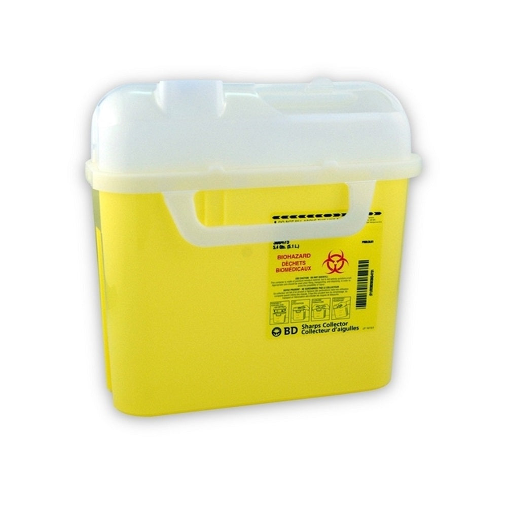 BD 5.1L Sharps Collector with Counter Balanced Door 