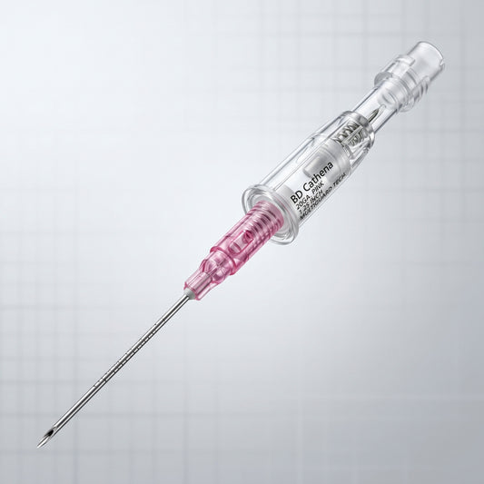 BD Cathena™ Safety IV Catheter with BD Multiguard™ Technology, Pink, 1" 20GA, 386810