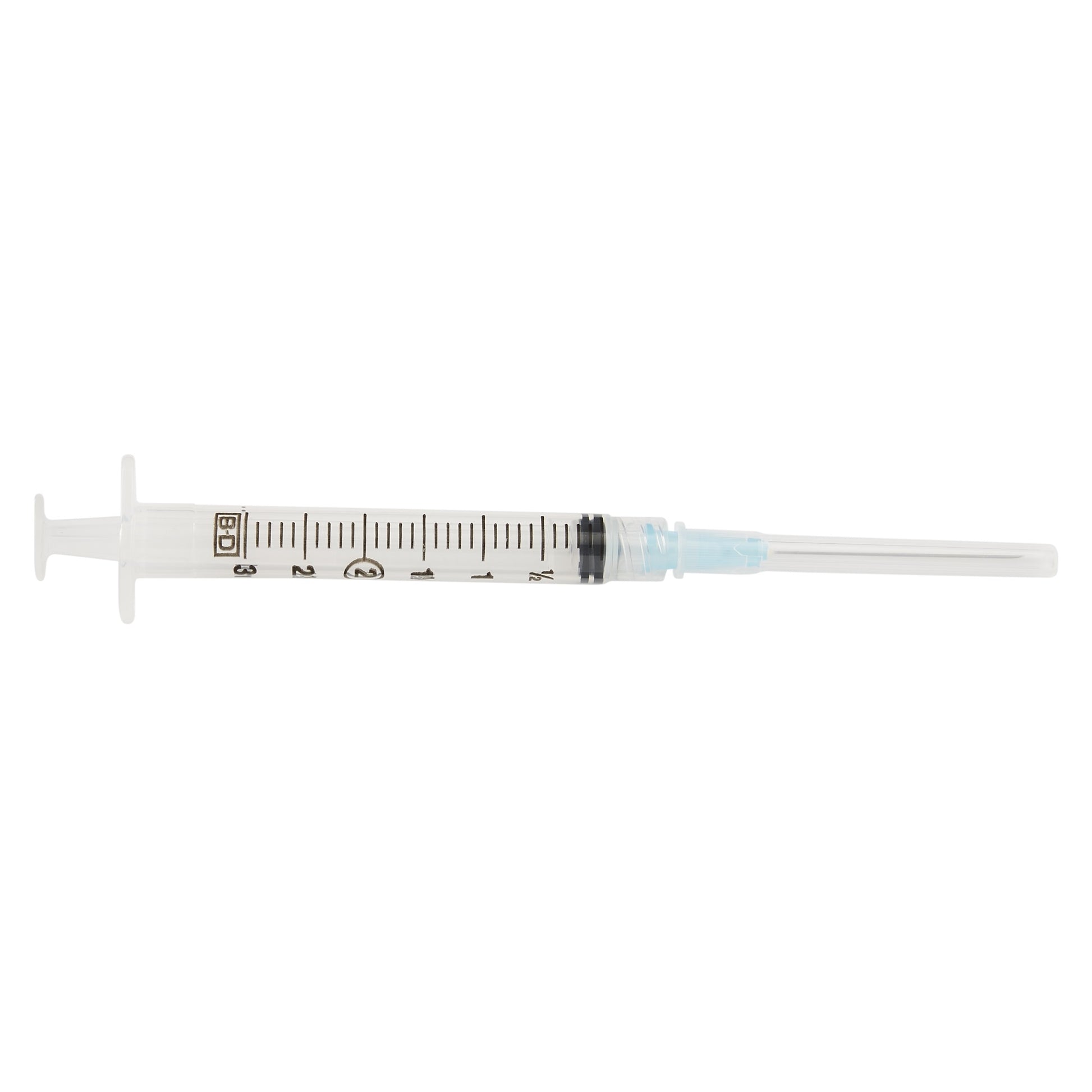 BD Luer-Lok Syringe with attached needle, 3ml, 25G x 1 1/2 in., Box of 100- 309582