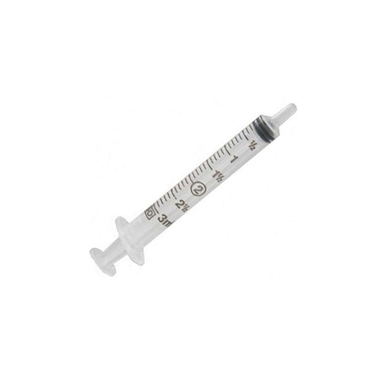 BD® Medical Syringe, Slip Tip, 3mL - Case of 1600, 301077