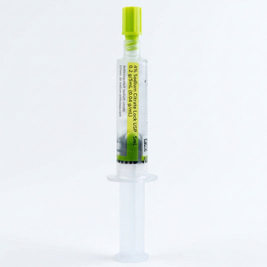 BD PosiFlush™ 4% Sodium Citrate Prefilled Lock Syringe 5mL, 303271