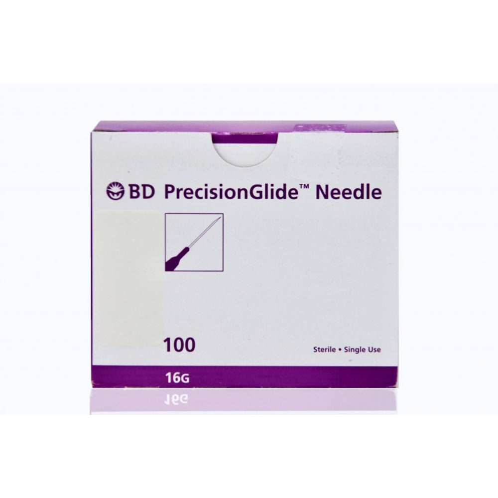 BD PrecisionGlide Needle 16G x 1.5 in. - Box of 100