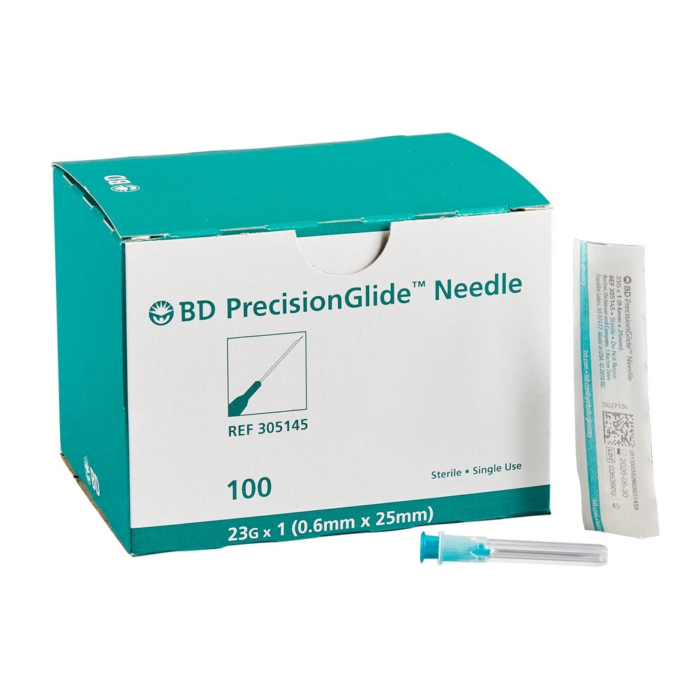 BD PrecisionGlide Needle 23G x 1 in. - Box of 100