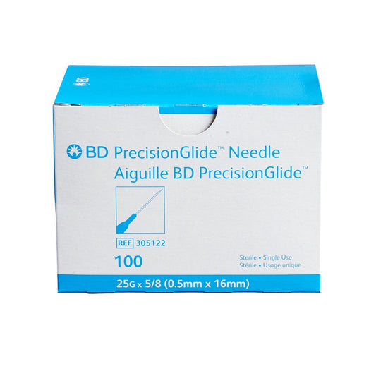 BD PrecisionGlide Needle 25G x 5/8 in. - Box of 100