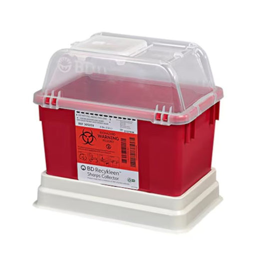 BD® Sharps Container Stabilizer, 8 qt, multiuse nestable, pearl - Case of 5,  305570