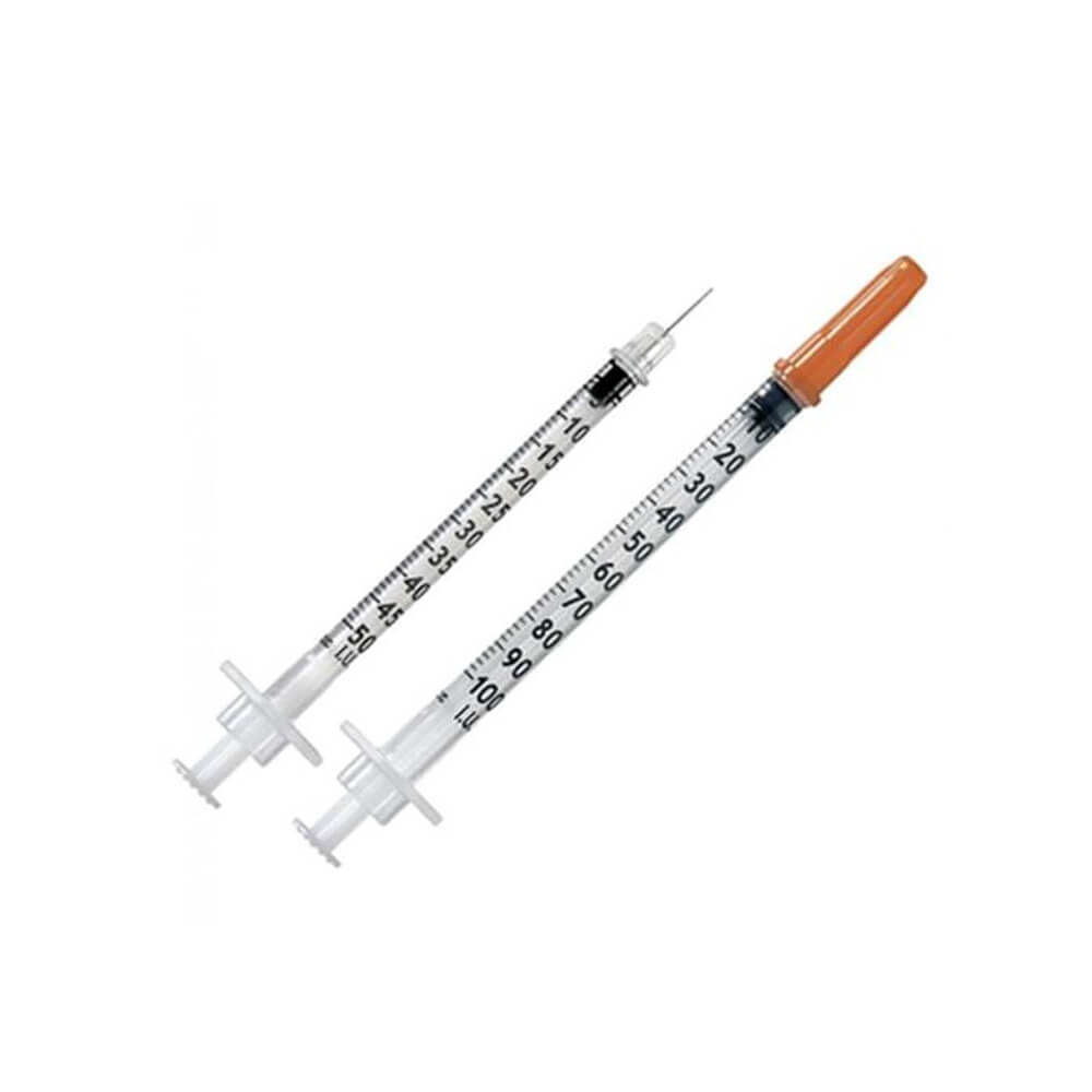 BD Ultra Fine Insulin Syringes 3/10ml 8mm x 31G, 320440 - Box of 100