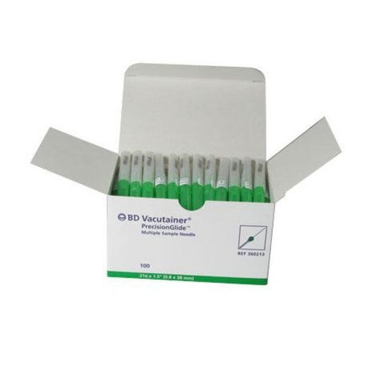 BD Vacutainer® Multi-sample needle 21G x 1.5 in - Box of 100