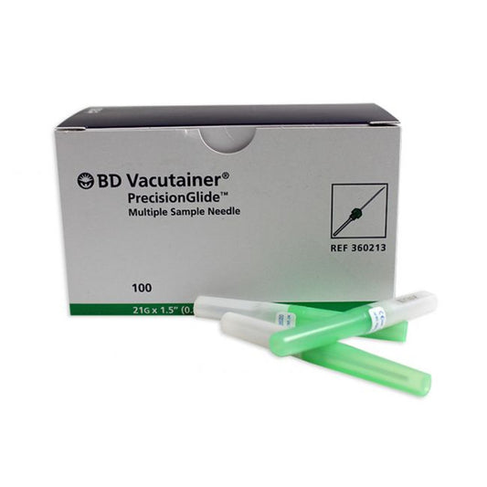 BD Vacutainer® Multi-sample needle 21G x 1.5 in - Box of 100