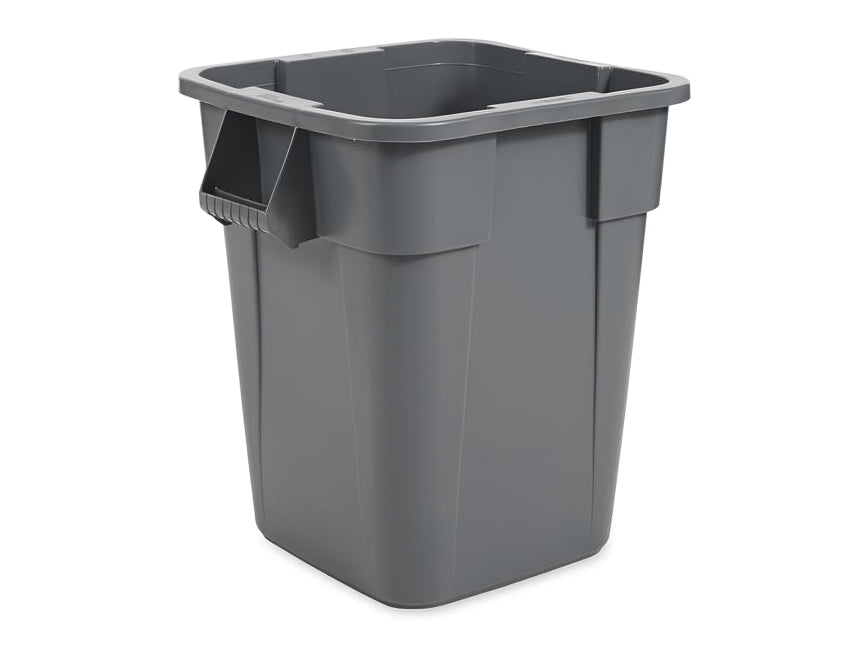 BRUTE 40-Gallon Square Container Grey