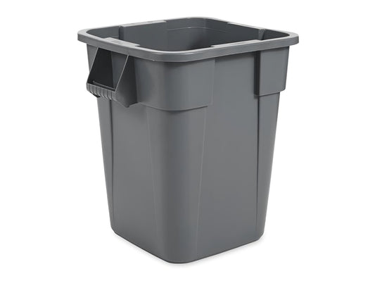 BRUTE 40-Gallon Square Container Grey
