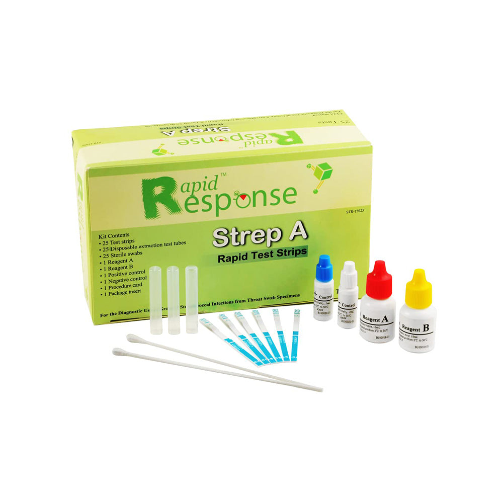 STREP A ANTIGEN RAPID TEST STRIPS, STR-15S25 | United Canada Inc.