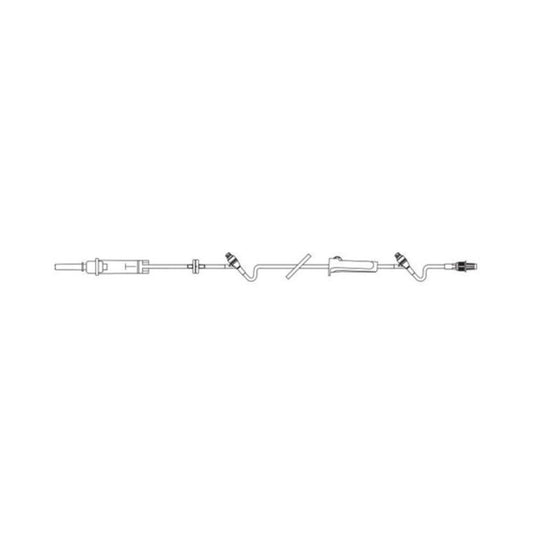 Baxter Continu-Flo IV Solution Set with 2 Clearlink Luer-Activat - Case of 48