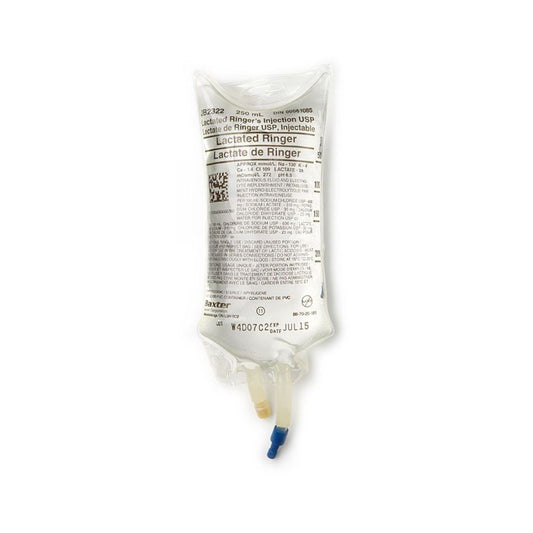 Baxter Lactated Ringer’s Injection Solution USP - 250 mL Bag
