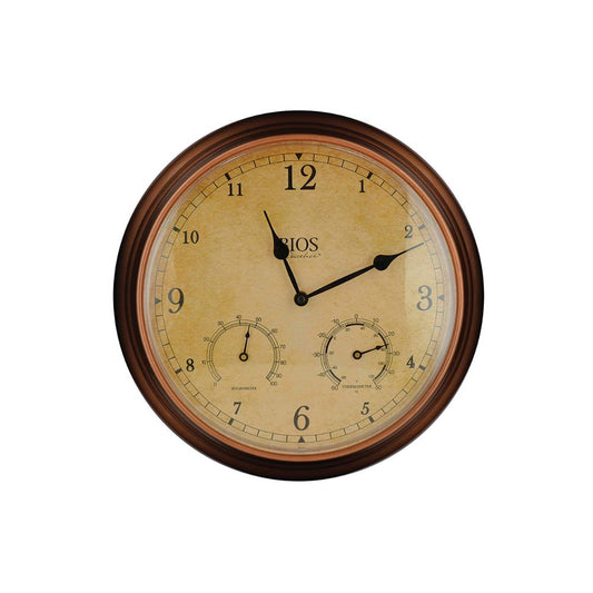 Bios Weather 3-in-1 Outdoor Clock