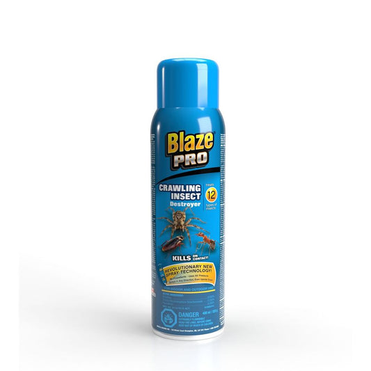 Blaze Pro Crawling Insect Killer Spray, 320g/400mL - 2024