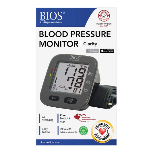 BIOS Blood Pressure Monitor - Clarity