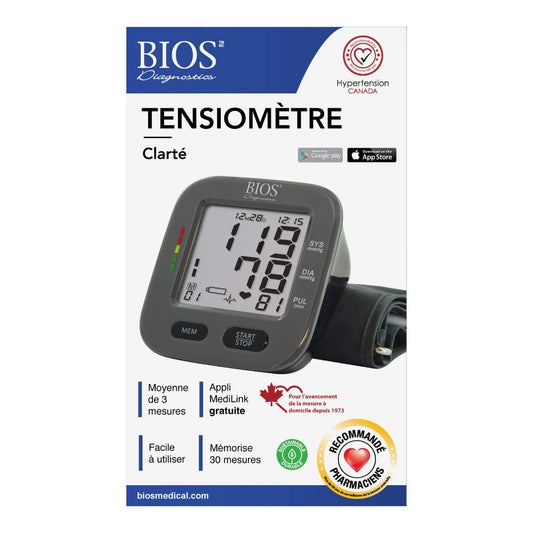 BIOS Blood Pressure Monitor - Clarity