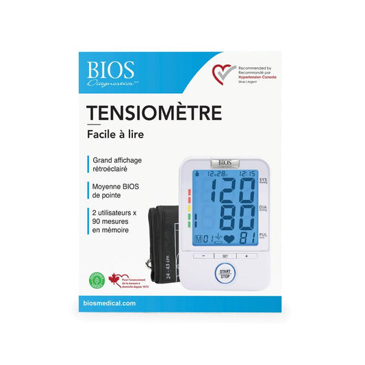BIOS Easy Read Blood Pressure Monitor