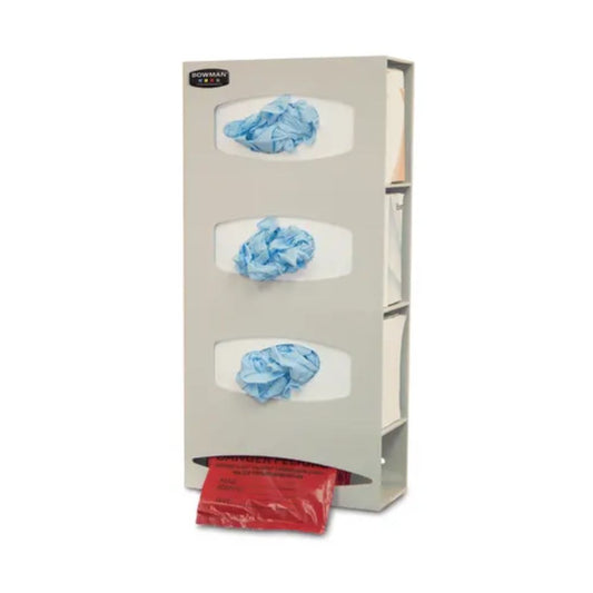 Bowman ABS Triple Glove Box Dispenser