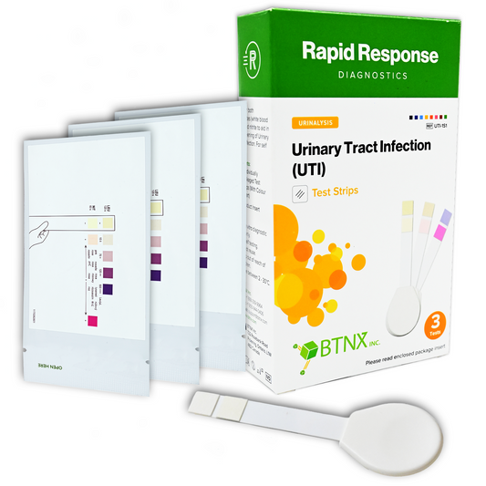 Rapid Response UTI Urinary Tract Infection Test Strips