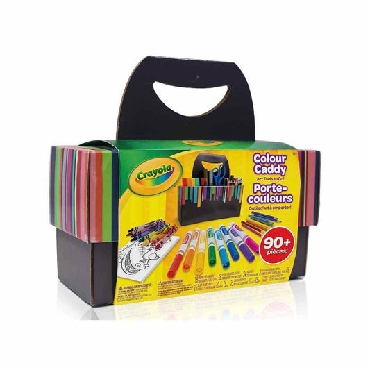 Crayola Color Caddy Craft Kit, 90 Counts