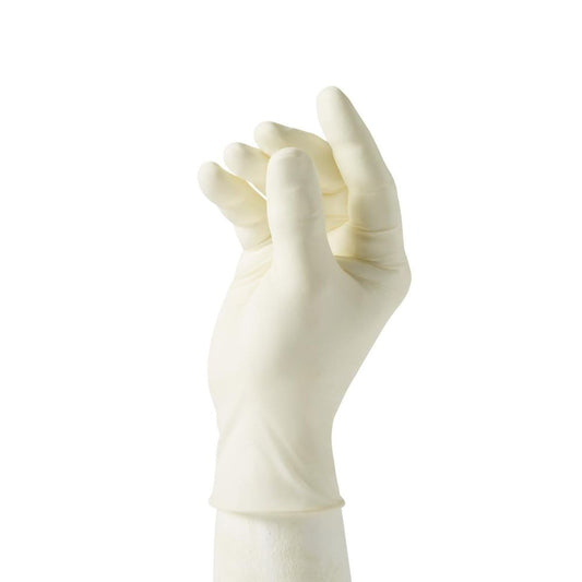 CURAD® Powder-Free Latex Exam Glove, Beige - Large