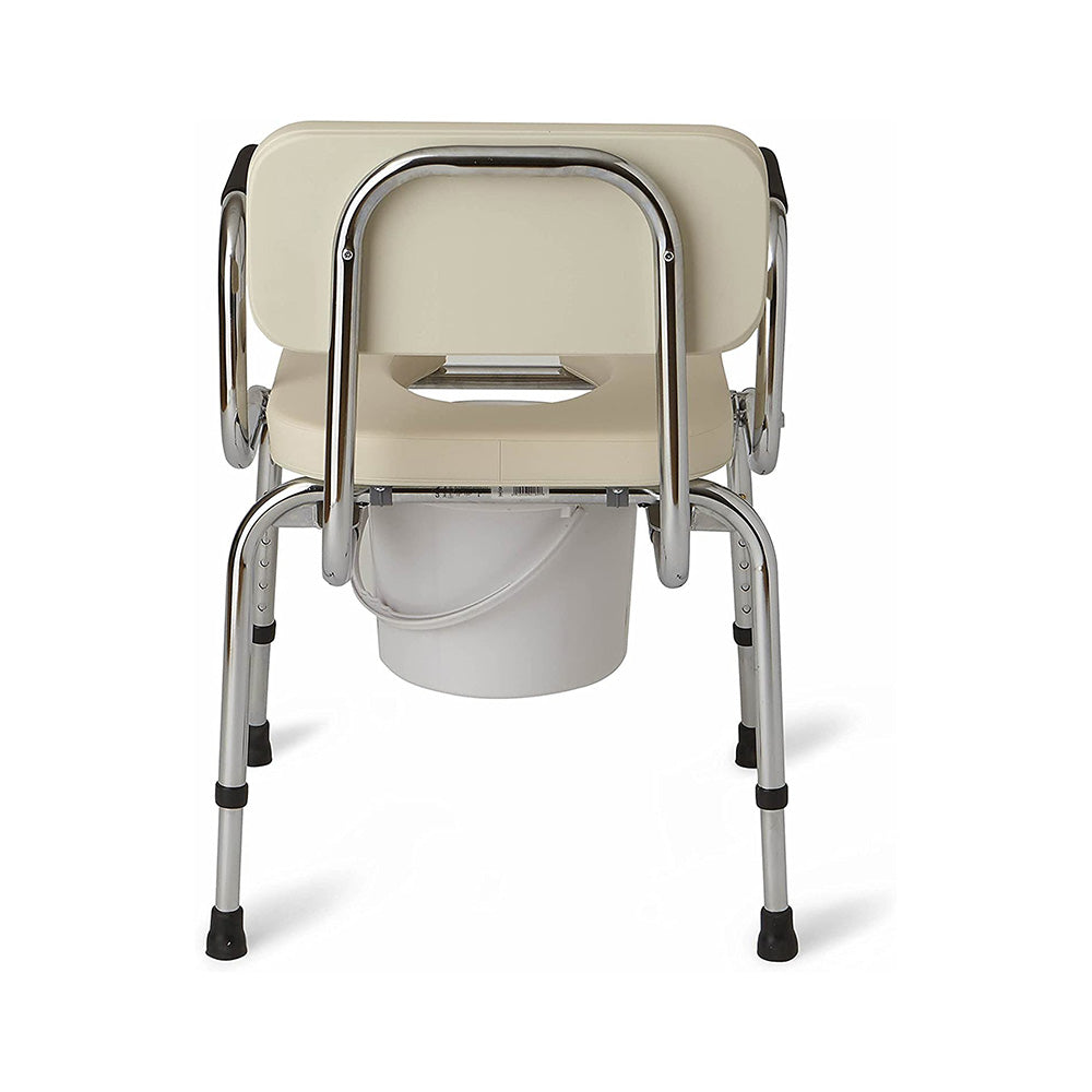 Commode Back Medline Steel Drop-Arm Commode | United Canada Inc.