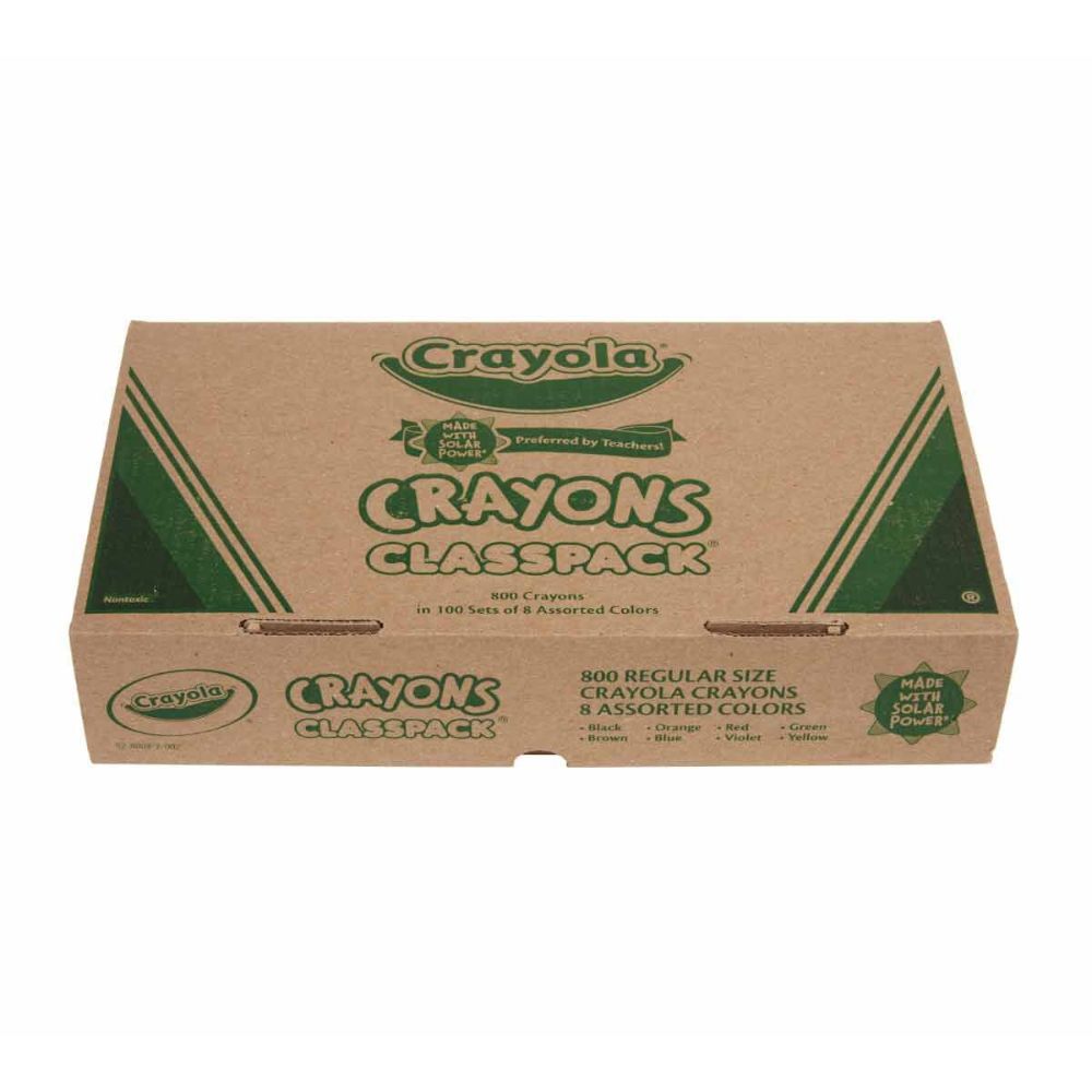 Crayola 800 Regular Crayon - 8 Colours