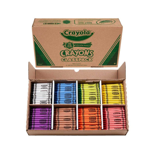 Crayola 800 Regular Crayon - 8 Colours