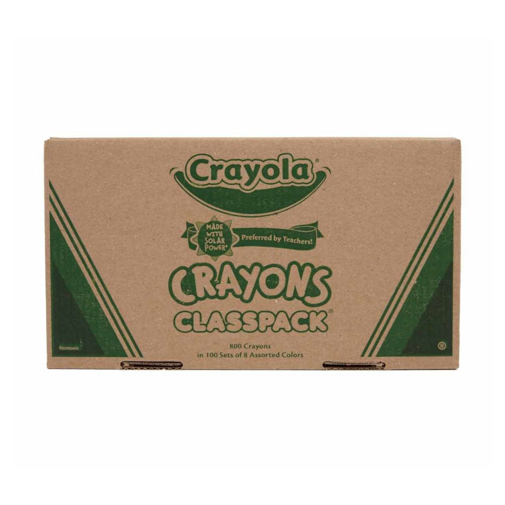 Crayola 800 Regular Crayon - 8 Colours