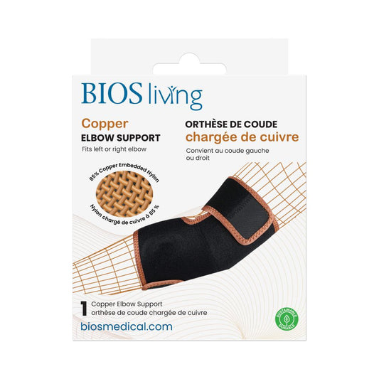 Copper Elbow Support