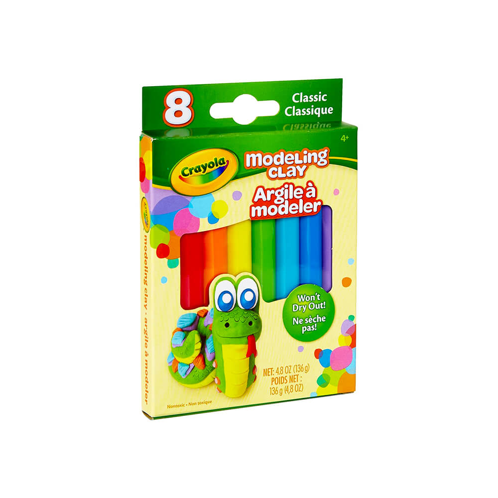Crayola 8 Count Modeling Clay - Case of 24 | United Canada Inc.