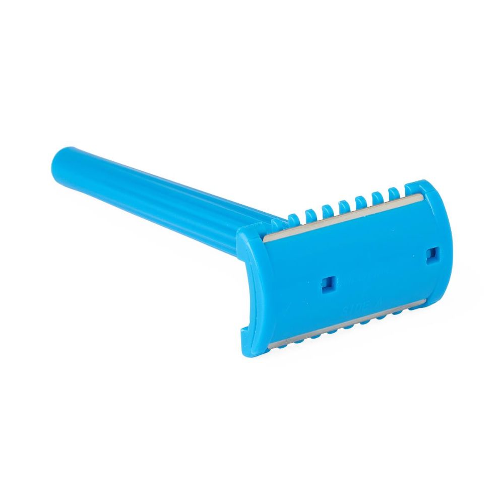 Two Sided Shaving Razor Double-Sided Shave Prep Razor, Blue, DYND70837 -Case of 100 | United ...