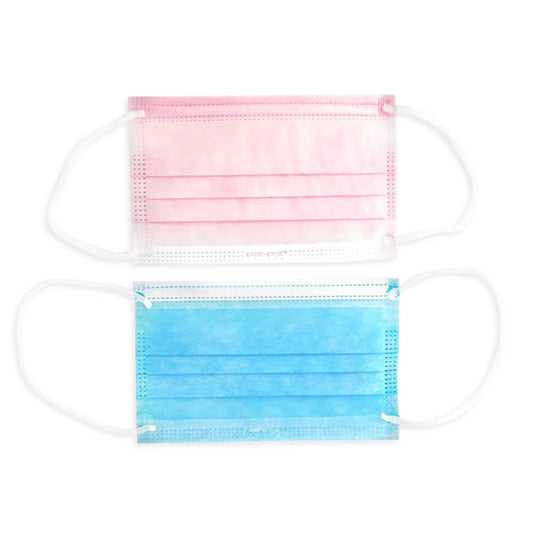 kids disposable face mask made in canada on white background