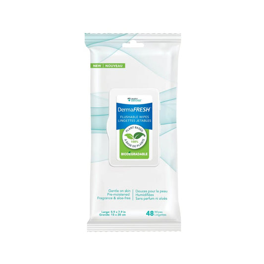 DermaFRESH™ Wipes, 100% Plant-Based