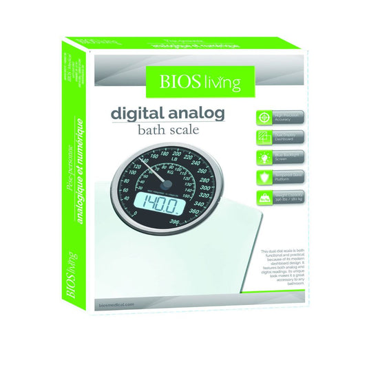 Digital Analog Scale - Black