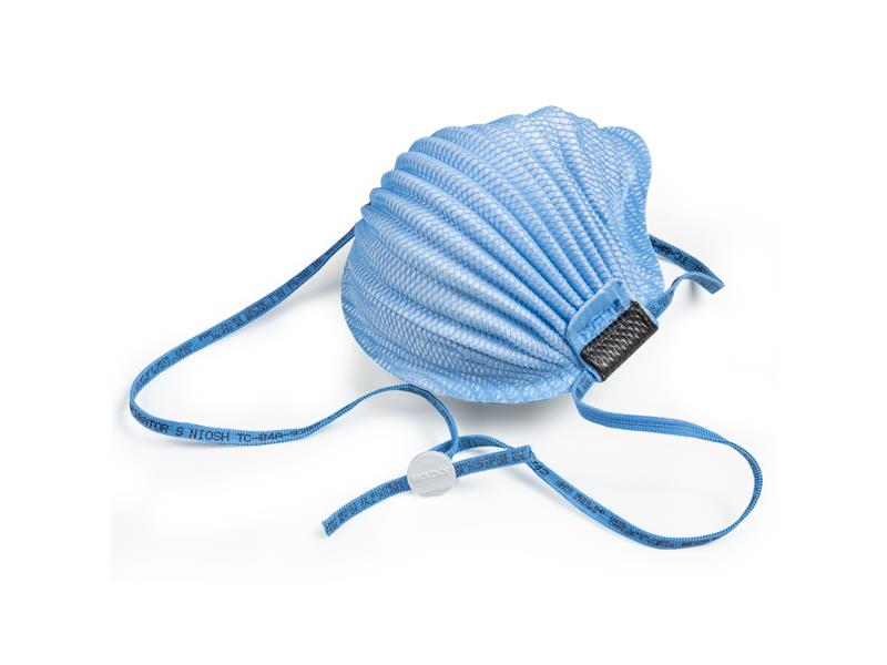 Moldex N95 AirWave Disposable Healthcare Surgical Particulate Respirator with Full Flange small
