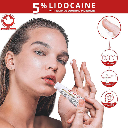 Dr. Numb 5% Lidocaine Cream 10G