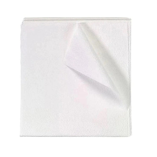 Alliance®  Disposable White Exam Drapes, 36" x 40", 2-ply