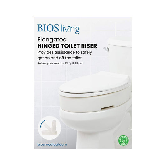 BIOS Living HINGED TOILET RISER