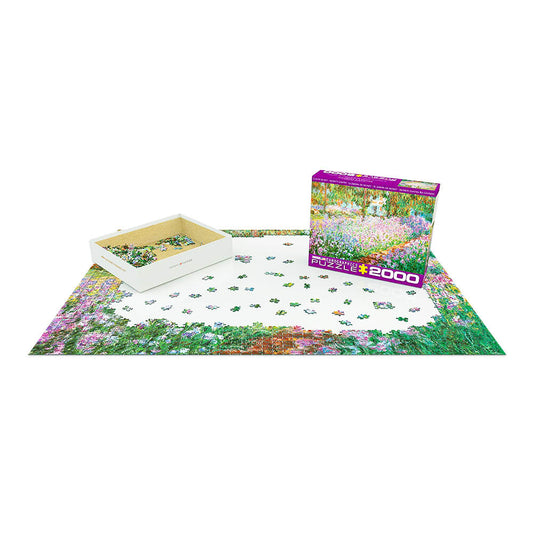 Monet'S Garden By Claude Monet Puzzle